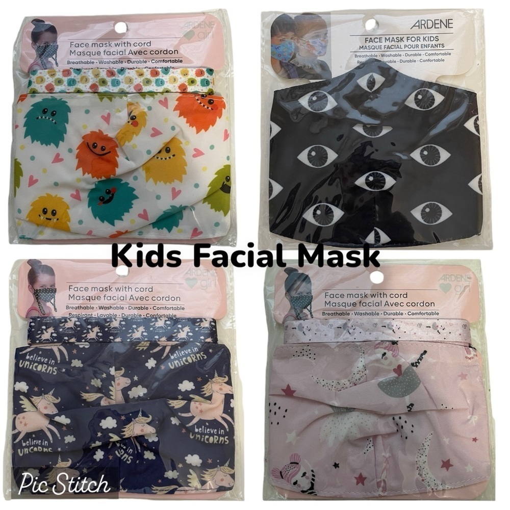 4 Kids Reusable Cloth Mask for children - NWT